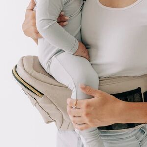 Beige TushBaby Hip Carrier